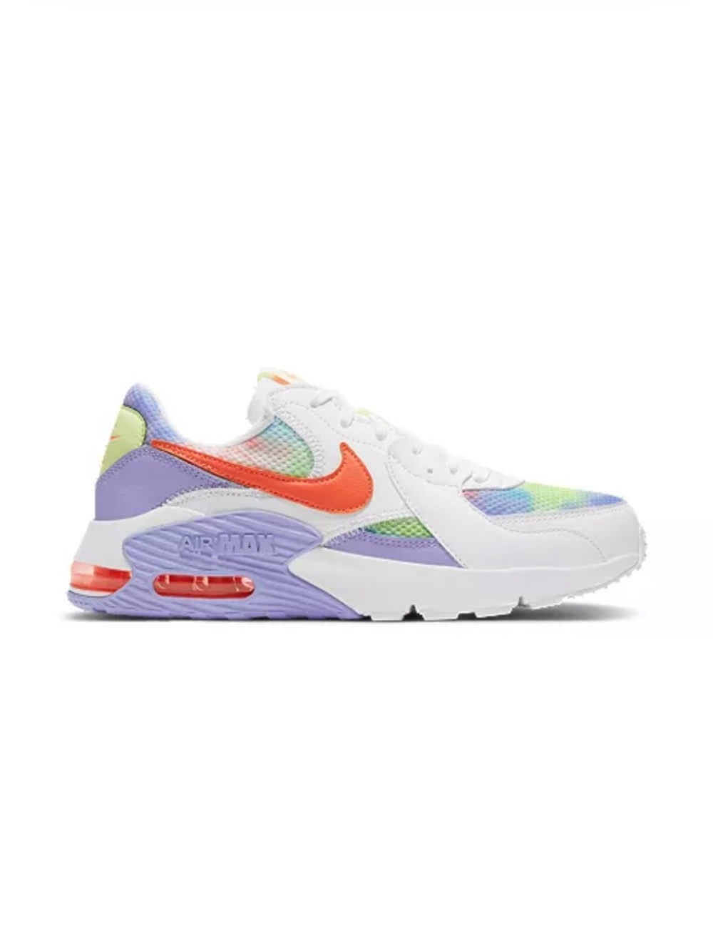 Nike Air Max Excee Comfort Sneakers Tie-Dye Purple Pulse Air Max 90 Inspired - Picture 4 of 9